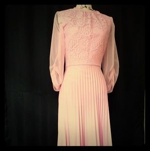 Vintage pale pink dress